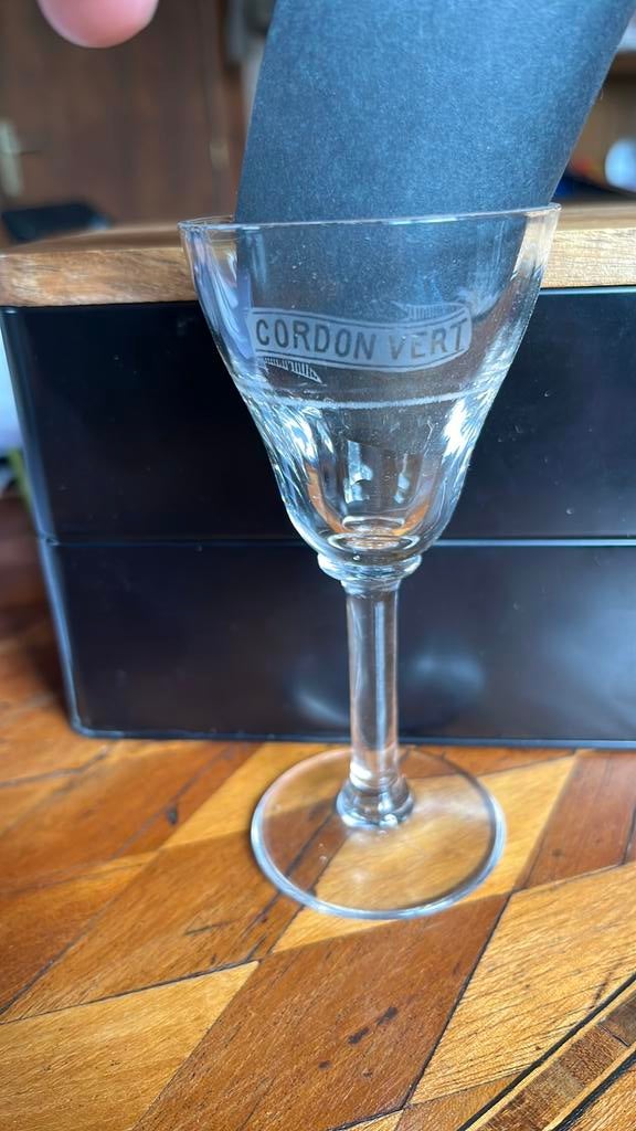 Verre ancien champagne Cordon Vert, Enlèvement ou Envoi, Comme neuf
