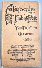 Yvert et Tellier.  Catalogus 1930, Postzegels en Munten, Ophalen of Verzenden, Catalogus