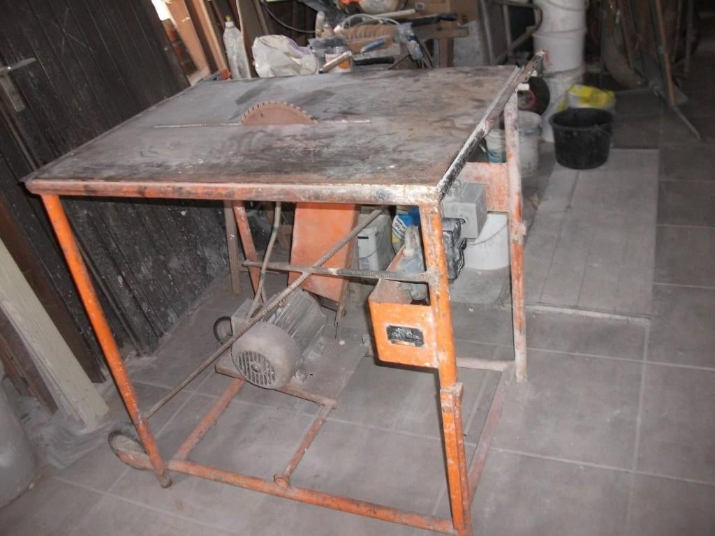 zaagmachine 3fazig,3Kw,sterke motor,395€, Ophalen, Gebruikt, Cirkelzaag, 70 mm of meer