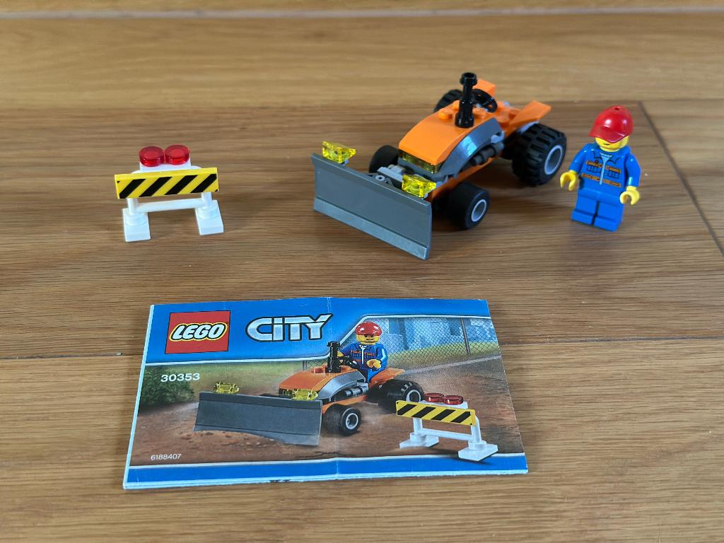 Lego City 30353 Tractor polybag, Enfants & Bébés, Jouets | Duplo & Lego, Utilisé, Lego, Ensemble complet, Complet, Instructions incluses
