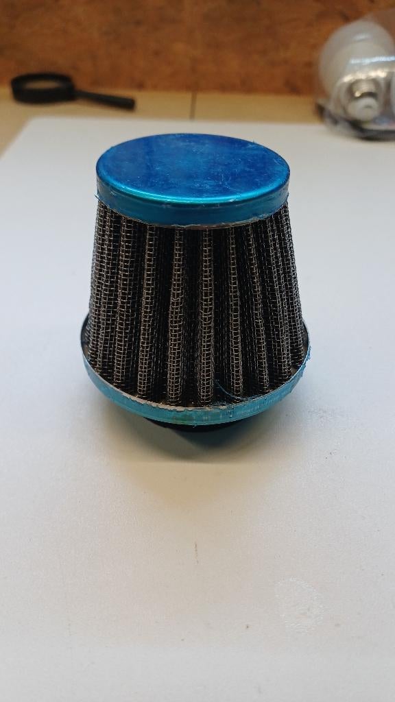 nieuwe luchtfilter met opening van 35mm + metalen spanband, Overige merken, Nieuw, Klasse B (45 km/u), Benzine