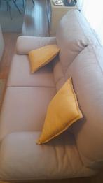 Lederen zetels, Huis en Inrichting, Zetels | Zetels, Ophalen, Nieuw, Rechte bank, Leer