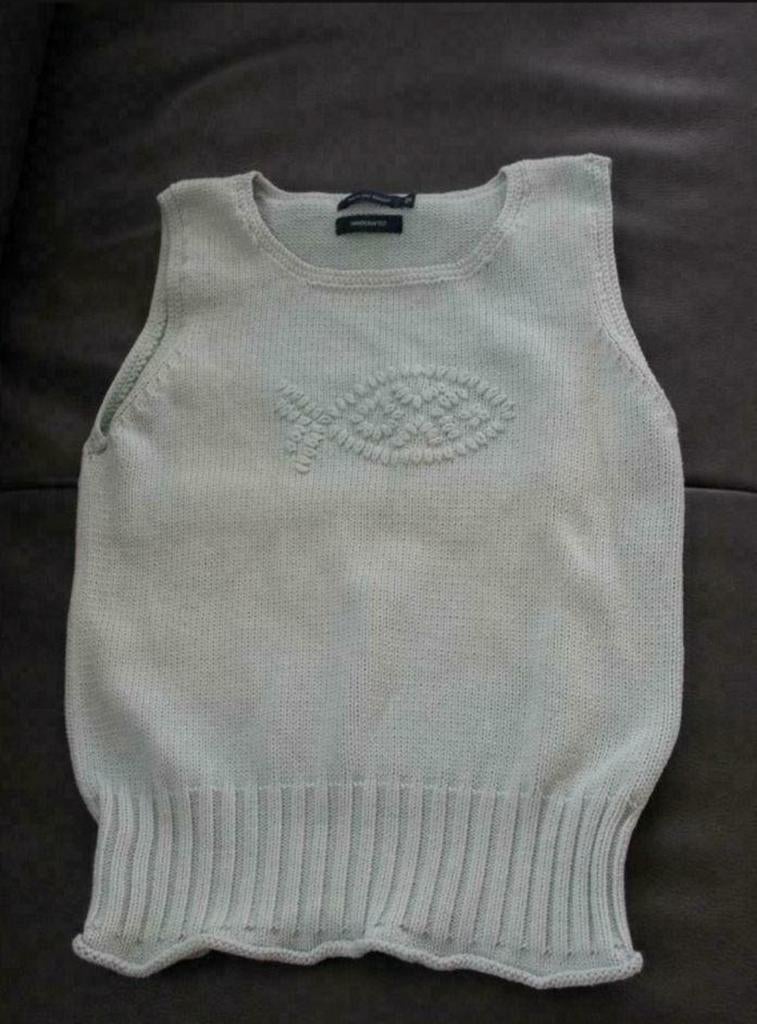 débardeur bleu clair mer du nord taille 12 ans, Enlèvement ou Envoi, Pull ou Veste, Mer du Nord, Comme neuf