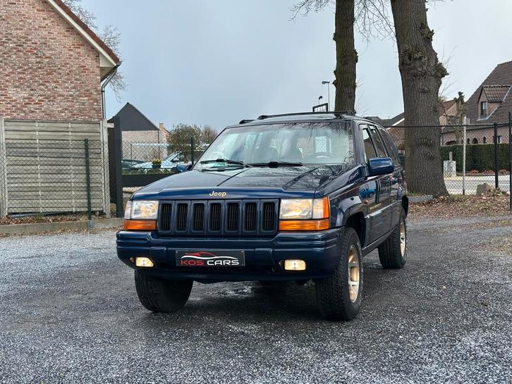 Jeep Grand Cherokee Limited/4X4/5.2 V8/1995/Oldtimer!, Autos, Jeep, Entreprise, Achat, Cherokee, 4x4, ABS, Airbags, Air conditionné