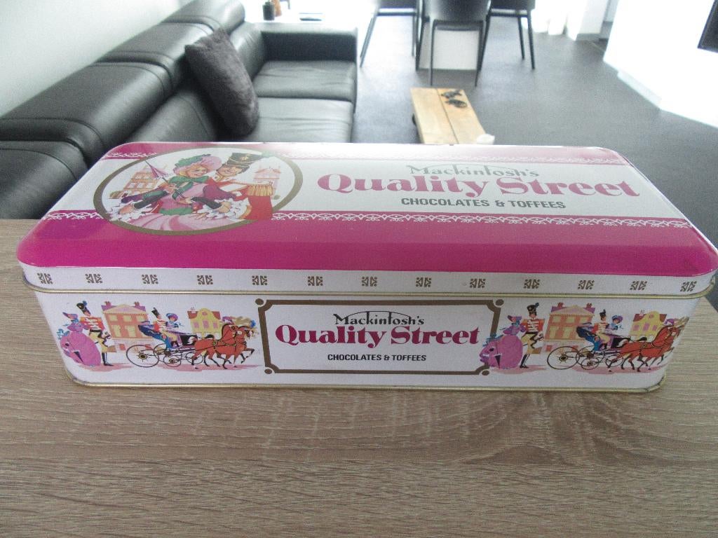 mackintoshs blikken doos, Verzamelen, Ophalen