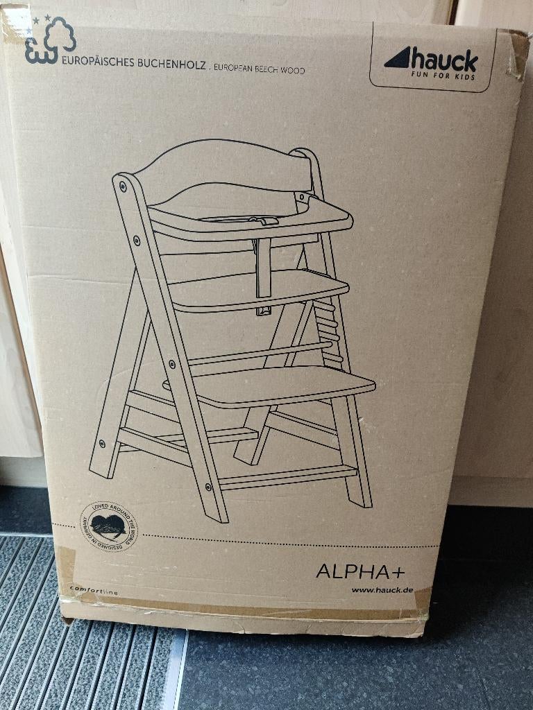 Kinderstoel Hauck, Kinderen en Baby's, Kinderstoelen, Ophalen, Zo goed als nieuw, Meegroeistoel, Afneembaar eetblad
