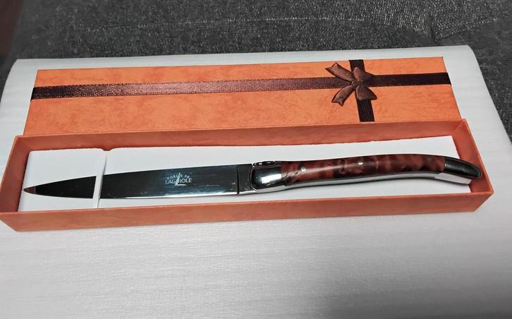 Couteau à steak Forge de Laguiole - Artisanat français origi, Maison & Meubles, Cuisine | Couverts, Enlèvement