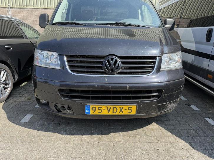 Volkswagen T5 2.5 voorkop ZWART LC9X, Auto-onderdelen, Carrosserie, Bumper, Volkswagen, Gebruikt, Herkomst onderdeel bekend, Ophalen of Verzenden