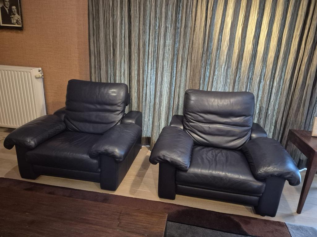 Leren zetels, Ophalen, Gebruikt, Rechte bank, Leer