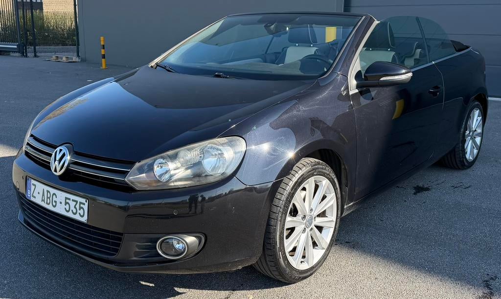 Vw Golf 6 Cabrio 1.2i 105Cv 2013 160000Klms, Autos, Volkswagen, Euro 5, Achat, Entreprise, Cabriolet