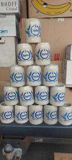 Lot de 15 choppes grès jupiler, Collections, Enlèvement ou Envoi, Jupiler