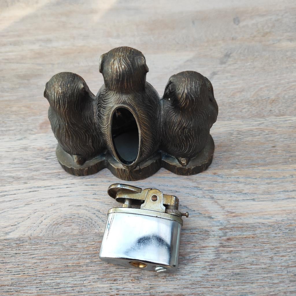 horen zien zwijgen aapjes, Ophalen of Verzenden, Zo goed als nieuw