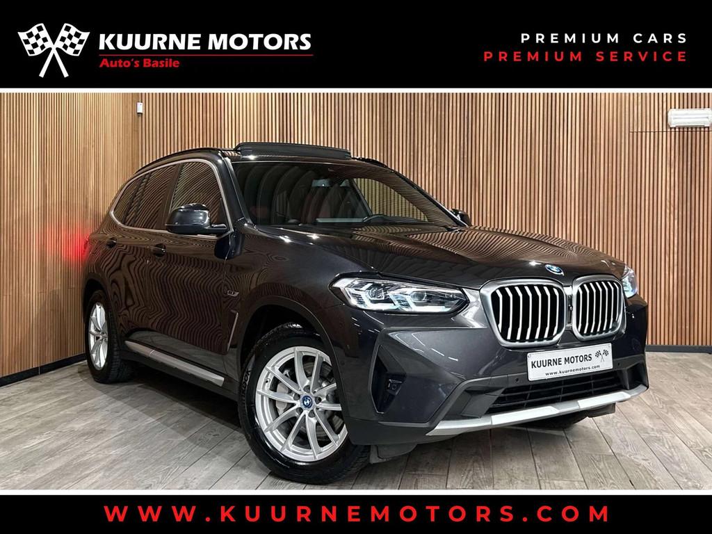 BMW X3 xDrive30e xLine Pano/Cam360/Leder/SportZet/Hud *1j ga, Auto's, Automaat, Euro 6, 4 cilinders, USB