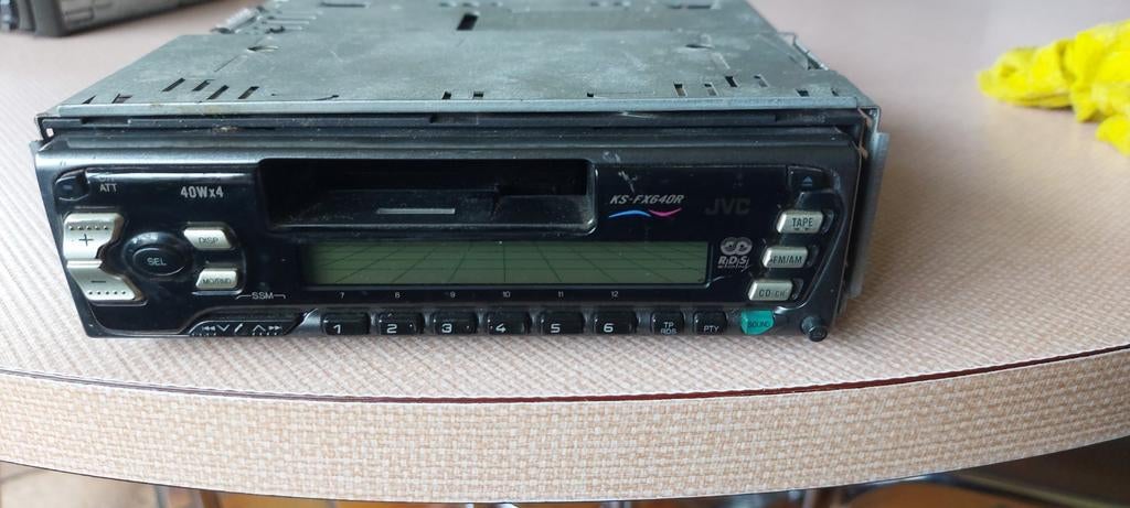 Radiocassette JVC 40 W x4, Enlèvement