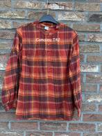 Camaïeu oranje/bruin geruit hemd T42 in zeer goede staat, Kleding | Dames, Blouses en Tunieken, Ophalen of Verzenden, Gedragen