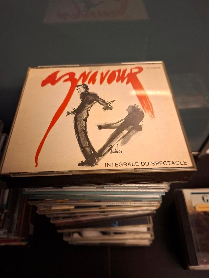 cd - aznavour - recital integrale du spectable - 2cd, Cd's en Dvd's, Cd's | Franstalig, Zo goed als nieuw, Ophalen of Verzenden