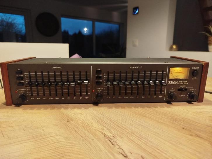 TEAC GE-20 Graphique Equalizeur., Audio, Tv en Foto, Professionele apparaten, Gebruikt, Audio, Ophalen