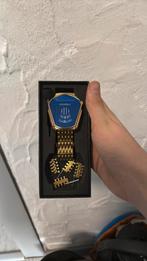 Montre coleur or et bleu reglable, Enlèvement ou Envoi, Neuf, Or, Or