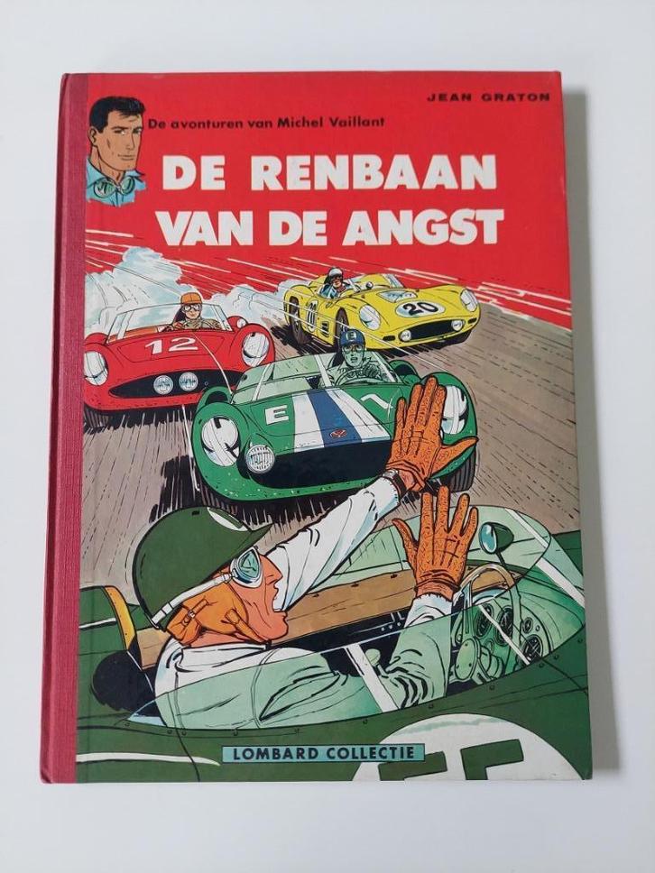 Michel Vaillant De renbaan van de angst HC 1st Druk 1961, Boeken, Stripverhalen, Zo goed als nieuw, Eén stripboek, Ophalen of Verzenden