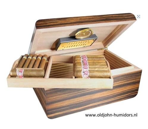 H174 ADORINI HUMIDOR NOVARA L DELUXE 150 SIGAREN sigarenkist, Verzamelen, Rookartikelen, Aanstekers en Luciferdoosjes, Nieuw, Tabaksdoos of Verpakking