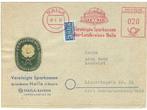 Briefkaart 1953 Duitsland, Timbres & Monnaies, Lettres & Enveloppes | Étranger, Carte postale, Envoi