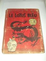 TINTIN : Le Lotus Bleu - B1/1946 EO couleur, Boeken, Stripverhalen, Eén stripboek, Ophalen of Verzenden, Gelezen, Hergé