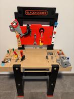 Werkbank kind Black+Decker met 100 accessoires, Kinderen en Baby's, Ophalen, Zo goed als nieuw