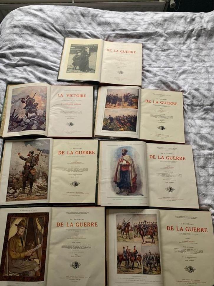 Panorama Guerre Oorlog 1914 1918 België Belgique Albert Roi, Boeken, Oorlog en Militair, Gelezen, Algemeen, Voor 1940, Ophalen