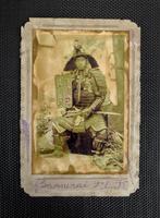 Foto's: "Samoerai" en "Geisha met een waaier", Verzamelen, Verzenden, Gebruikt, Buitenland, Foto