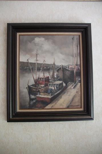 Schilderij van Omer Lewille beschikbaar voor biedingen