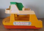 Fisher Price Vintage achterboot, Kinderen en Baby's, Speelgoed | Fisher-Price, Overige typen, Met geluid, Gebruikt, Ophalen of Verzenden