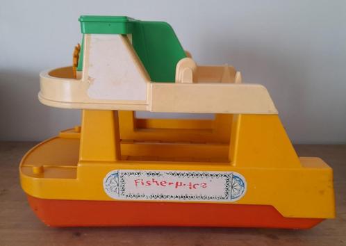 Fisher Price Vintage achterboot, Kinderen en Baby's, Speelgoed | Fisher-Price, Gebruikt, Overige typen, Met geluid, Ophalen of Verzenden