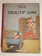 Tintin : Objectif Lune (EO/1953), Eén stripboek, Ophalen of Verzenden, Gelezen, Hergé