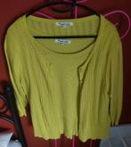 Sweet Soda gele anijs twin-set, Maat 38/40 (M), Sweet Soda, Geel, Ophalen of Verzenden