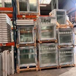 Destockage chassis et portes, Bricolage & Construction, Vitres, Châssis & Fenêtres, Neuf, Fenêtre de façade ou Vitre, Double vitrage