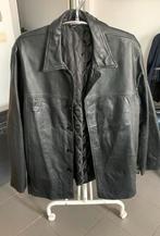 Veste homme en cuir véritable L/XL, Enlèvement ou Envoi, Neuf, Taille 56/58 (XL), Noir