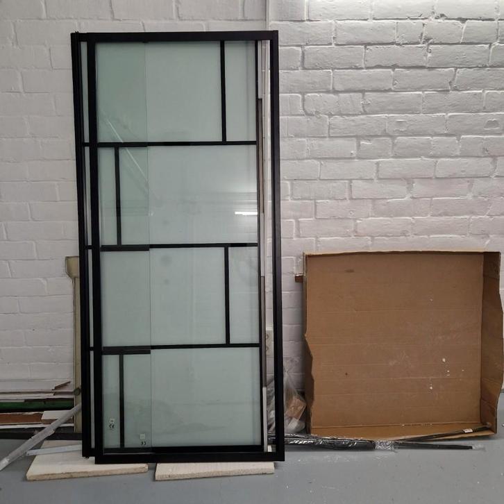 Douchecabine, Doe-het-zelf en Bouw, Sanitair, Nieuw, Douche, Chroom, Glas, Ophalen