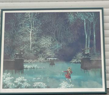 Lithographie signe gaston bogaert beschikbaar voor biedingen
