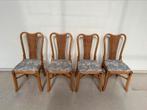 4 Rotan stoelen Thonet stijl met hoge rug, Antiek en Kunst, Ophalen