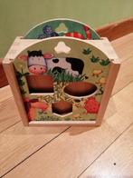 Houten puzzeldoos, Kinderen en Baby's, Speelgoed | Houten speelgoed, Ophalen, Gebruikt, Overige typen