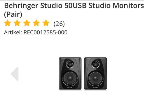 Studio Monitors, Audio, Tv en Foto, Luidsprekerboxen, Ophalen