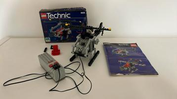 Lego Technic 8825 night chopper + 8720 motor set 9v