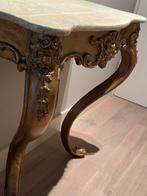 Antieke houten console wandtafel, Antiek en Kunst, Ophalen