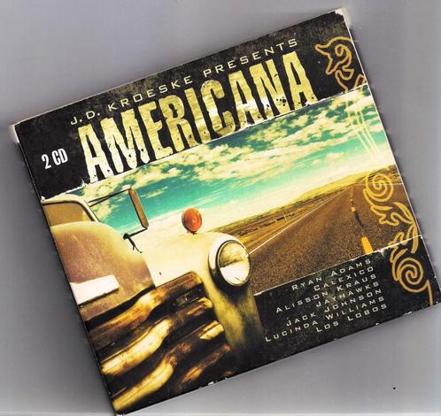 J.D. Kroeske Presents Americana 2CD Jayhawks Calexico Los Lo, Cd's en Dvd's, Cd's | Rock, Gebruikt, Singer-songwriter, Ophalen of Verzenden