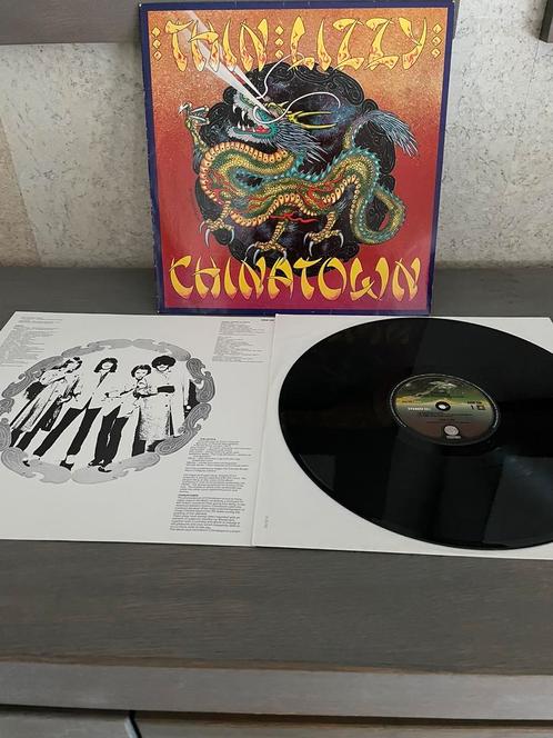 LP Thin Lizzy “ Chinatown”  6359030, Cd's en Dvd's, Vinyl | Hardrock en Metal, Zo goed als nieuw, Ophalen of Verzenden