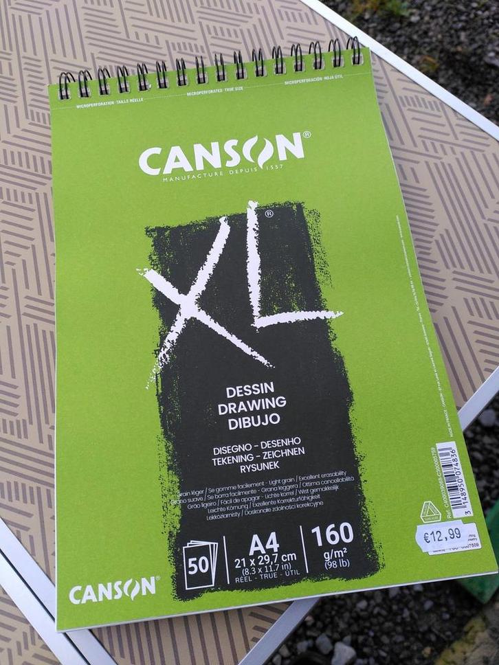 Canson XL Tekening, Hobby en Vrije tijd, Tekenen, Nieuw, Papier, Schets- of Tekenboek, Ophalen