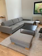 Sofa/Sofa Sits Quattro grijs met dagbed + voetenbank, Ophalen, Hout, Gebruikt, Hoekbank