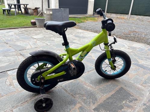 Eerste fiets Xlite 12 inch, Fietsen en Brommers, Fietsen | Kinderfietsjes, Zo goed als nieuw, Minder dan 16 inch, Zijwieltjes