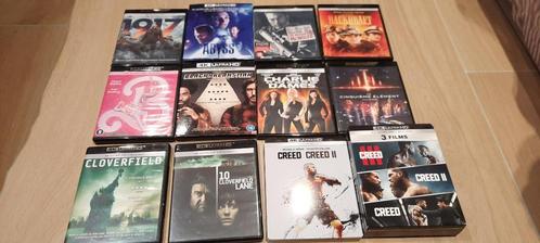 60 Bluray 4K-films - ook los te koop, Cd's en Dvd's, Blu-ray, Zo goed als nieuw, Avontuur, Ophalen of Verzenden
