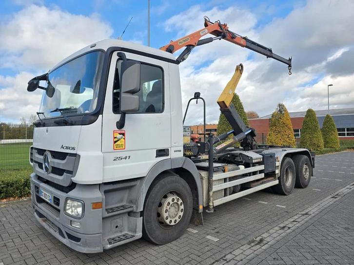 Mercedes-Benz Actros 2541 Kraan Palfinger / RETARDER, Auto's, Vrachtwagens, Bedrijf, ABS, Achteruitrijcamera, Airconditioning